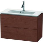 Duravit WTU Compact L-CUBE 550x820x391mm amerikanisch nussbaum