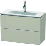 Duravit WTU Compact L-CUBE 550x820x391mm taupe