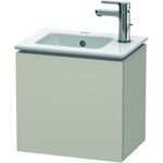 Duravit Waschtischunterbau L-CUBE 294x420x400mm Anschlag rechts taupe