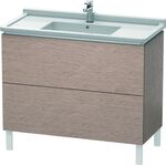 Duravit Waschtischunterbau L-CUBE 469x1020x712mm eiche kaschmir