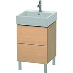 Duravit Waschtischunterbau L-CUBE 582x484x459mm eiche gebürstet