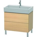 Duravit Waschtischunterbau L-CUBE 582x784x459mm mediterrane eiche