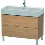 Duravit Waschtischunterbau L-CUBE 582x984x459mm europäische eiche