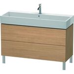 Duravit Waschtischunterbau L-CUBE 582x1184x459mm europäische eiche