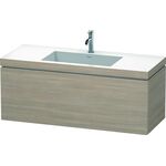 Duravit Waschtischunterbau L-CUBE m WT Vero Air 500x1200x480mm 1 HL pi sil