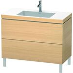 Duravit Waschtischunterbau L-CUBE m WT Vero Air 698x1000x480mm 1 HL medi E