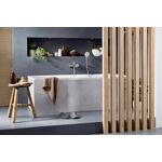 Duravit Brausehalter Kunststoff chrom