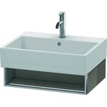 Duravit Waschtischunterbau VERO AIR 155x584x431mm flannel grey hochglanz