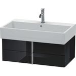 Duravit Waschtischunterbau VERO AIR 298x784x431mm schwarz hochglanz