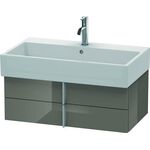 Duravit Waschtischunterbau VERO AIR 298x784x431mm flannel grey hochglanz