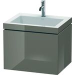 Duravit Waschtischunterbau L-CUBE m WT Vero Air 500x600x480mm 1 HL fla gr