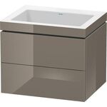 Duravit Waschtischunterbau L-CUBE m WT Vero Air 500x600x480mm o HL fla gr