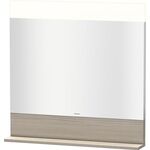 Duravit Spiegel VERO m Be Abl. 800x800x142mm pine silver