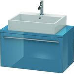Duravit Konsolenunterschrank X-LARGE 440x800x478mm stone blue hochglanz