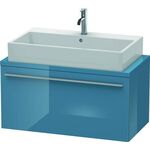 Duravit Konsolenunterschrank X-LARGE 440x900x478mm stone blue hochglanz