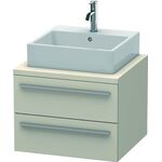 Duravit Konsolenunterschrank X-LARGE 440x600x548mm taupe