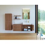 Duravit Spiegel X-LARGE m Be 860x600x105mm nussbaum natur