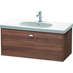 Duravit Waschtischunterbau BRIOSO Gri chrom 452x1020x469mm nussbaum natur