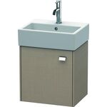Duravit Waschtischunterbau BRIOSO 442x434x339mm Gri chr Ans links leinen