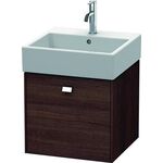 Duravit Waschtischunterbau BRIOSO Gri chrom 442x484x459mm kastanie dunkel