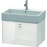Duravit Waschtischunterbau BRIOSO Griff chrom 442x684x459mm weiß hochglanz
