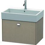 Duravit Waschtischunterbau BRIOSO Griff chrom 442x684x459mm leinen