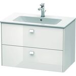 Duravit Waschtischunterbau BRIOSO Griffe Frontfarbe 553x820x479mm we hgl