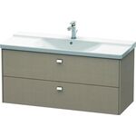 Duravit Waschtischunterbau BRIOSO Griffe chrom 561x1220x479mm leinen
