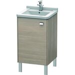 Duravit Waschtischunterbau BRIOSO 693x460x445mm Gri chr Ans li pine silver