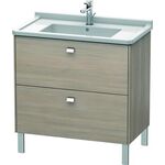 Duravit WT-Unterbau BRIOSO COMPACT Griffe chrom 693x820x469mm pine silver