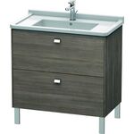 Duravit WT-Unterbau BRIOSO COMPACT Griffe chrom 693x820x469mm pine terra
