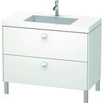 Duravit Waschtischunterbau BRIOSO 701x1000x480mm m WT Vero Air Gri Frontfa