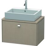 Duravit Konsolenunterschrank BRIOSO Griff chrom 442x720x480mm leinen