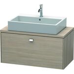 Duravit Konsolenunterschrank BRIOSO Griff chrom 442x920x480mm pine silver