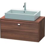 Duravit Konsolenunterschrank BRIOSO Griff chrom 442x920x480mm nussbaum natur