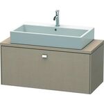Duravit Konsolenunterschrank BRIOSO Griff chrom 442x1020x480mm leinen