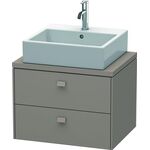 Duravit Konsolenunterschrank BRIOSO Griffe Frontfarbe 442x620x480mm bas matt