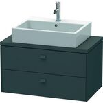 Duravit Konsolenunterschrank BRIOSO Griffe Frontfarbe 442x820x480mm grap ma