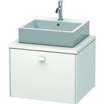 Duravit Konsolenunterschrank BRIOSO Griff Frontfarbe 442x620x550mm weiß matt