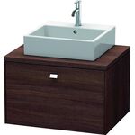 Duravit Konsolenunterschrank BRIOSO Gri chrom 442x720x550mm kastanie dunkel