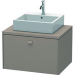 Duravit Konsolenunterschrank BRIOSO Gri Frontfarbe 442x720x550mm basalt matt