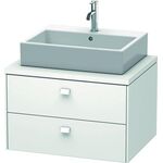 Duravit Konsolenunterschrank BRIOSO Griffe Frontfarbe 442x720x550mm we matt