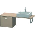 Duravit Konsolenunterschrank BRIOSO Griff chrom 442x520x480mm leinen