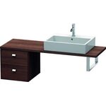 Duravit Konsolenunterschrank BRIOSO Griffe chr 442x420x480mm kastanie dunkel