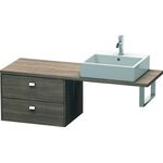 Duravit Konsolenunterschrank BRIOSO Griffe chrom 442x620x480mm pine terra