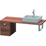 Duravit Konsolenunterschrank BRIOSO Griff chrom 442x320x550mm nussbaum natur