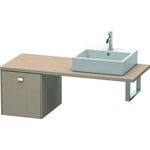 Duravit Konsolenunterschrank BRIOSO Griff chrom 442x420x550mm leinen