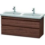 Duravit Waschtischunterbau DURASTYLE 448x1230x610mm nussbaum dunkel