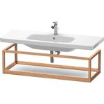Duravit Ablage DURASTYLE 440x1140x300mm li-bl matt/nussbaum mass