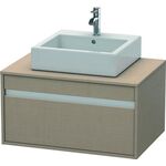 Duravit Waschtischunterbau KETHO 550x800x426mm leinen